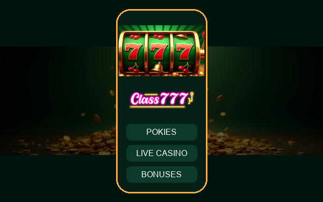 Class777 Casino App Screenshot